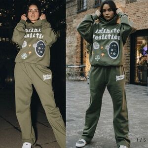 Broken Planet x KG Sweat Pants 'Olive Green'